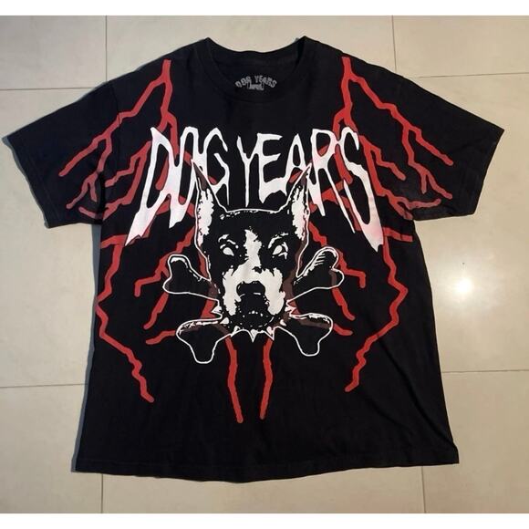 DOG YEARS Y2K GRUNGS SKATER t shirt size M medium - Picture 1 of 1